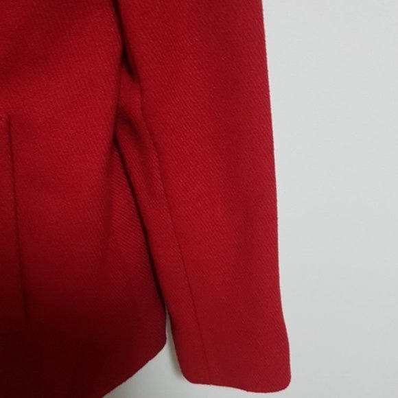 NEW Black Label Red Peacoat | Size M - Picture 7 of 13